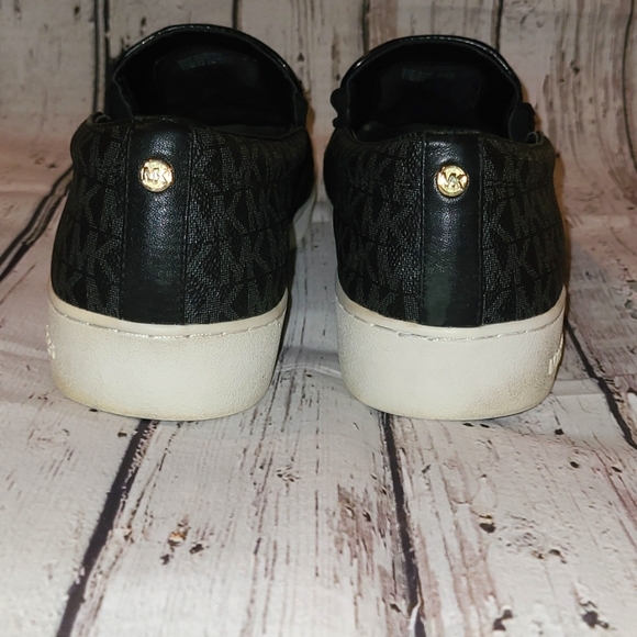 Women's MICHAEL Michael Kors Vlassic Logo Keaton Slip On Sneaker Sz. 11 - Picture 5 of 8